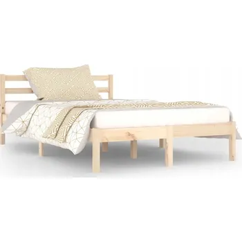 Postel Dřevěná manželská postel G04V 200x200 dub