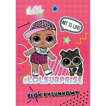 Blok Blok na kreslení Bílý A4, 20 listů LOL 80G Majewski