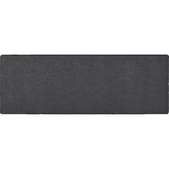 Koberec Koberec Běhoun Antracitový, Jehlová Textilie, 50x150 cm