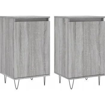 Komoda Stojací vitrína G07V, odstíny šedé, 7 x 7 x 7 cm