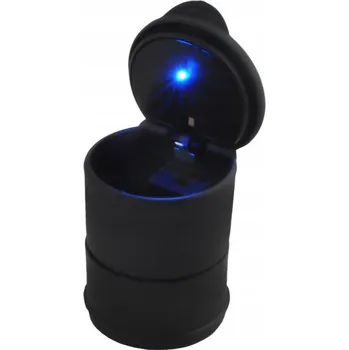 Popelník Popelník Automobilová místo kelímku s LED světlem