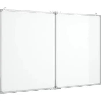 Skládací Magnetická Tabule Bílá 100x80x1,7 cm
