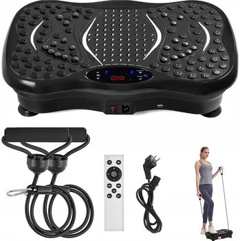 Masážní přístroj VIBRAČNÍ PLOŠINA VIBRAČNÍ TRÉNINKOVÝ MASÁŽNÍ PŘÍSTROJ S DÁLKOVÝM OVLÁDÁNÍM