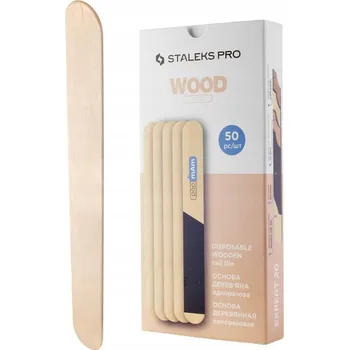 Staleks Dřevěná základna pro jednorázové pilníky Expert 20 (50 ks)