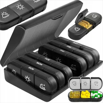 Obraz Týdenní Schránka , 3 přihrádky na den