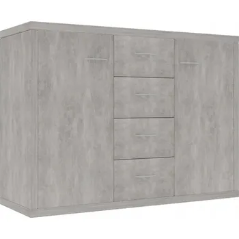 Komoda Komoda G03V 3 x 3 x 3 cm beton bílá