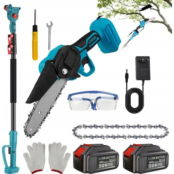 Motorová pila Aku řetězová pila s teleskopickou tyčí do 2 m