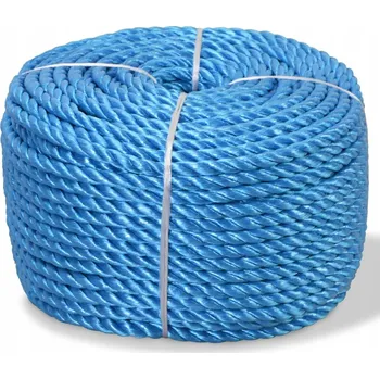 Železářství Polypropylenové lano modré 14 mm x 100 m, odolné vůči povětrnostním vlivům