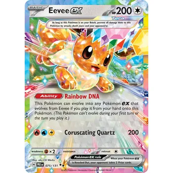 Sběratelská karetní hra Eevee ex (PRE 075)
