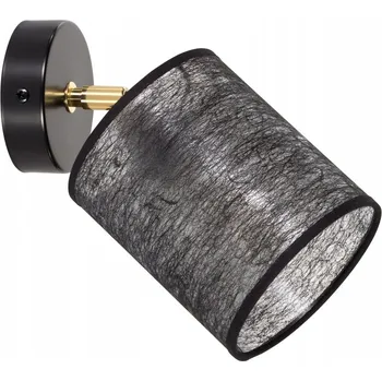 Nástěnné svítidlo Nástěnné svítidlo SPOT Light 1xE27 Max.25W Černé s černým stínidlem a zlatým detailem