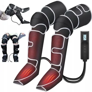 Masážní přístroj MASÁŽNÍ PŘÍSTROJ NA NOHY SE VZDUCHOVOU KOMPRESÍ, 3 REŽIMY MASÁŽE IDEÁLNÍ PRO SPORTOVCE