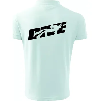 Pánská košile Dive potápěč - Polokošile pánská Pique Polo 203 - 4XL ( Frost )