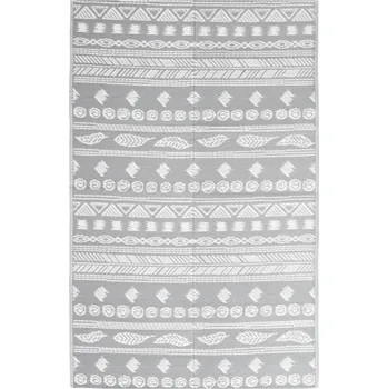 Koberec Koberec ARAKIL žakárový šedý 140 x 200 cm