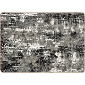 Koberec Koberec sametový s protiskluzovou podložkou, vícebarevný, 190 x 300 cm