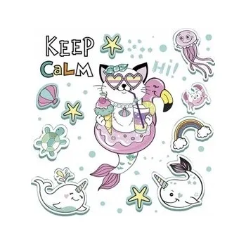 Papírový ubrousek Ubrousek čtvercový 33 cm x 33 cm