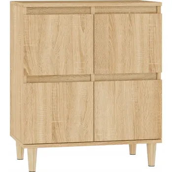 Komoda Klasická skříňka dub sonoma, dřevěný materiál, 60x35x70 cm