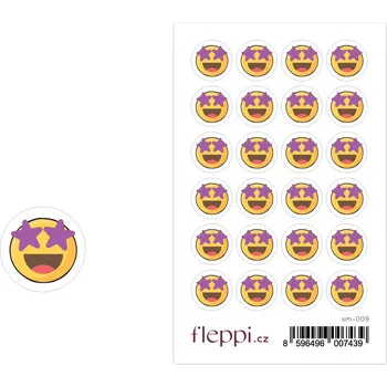 samolepka Fleppi Samolepky Smajlík - nadšený