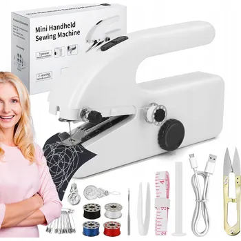 PŘENOSNÝ RUČNÍ ŠICÍ STROJ NA BATERIE NEBO SÍŤ – RYCHLÝ A PŘESNÝ