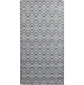 Koberec Koberec ARAKIL žakárový bílo-černý 160x230 cm