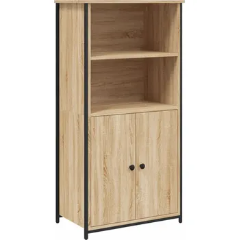 Komoda Vysoká skříňka, dub Sonoma, 62x36x121,5 cm