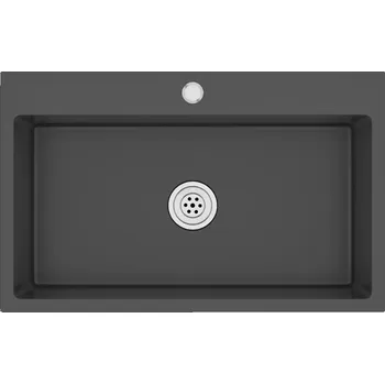 Obraz Jednokomorový dřez G03V 1 polypropylen černý