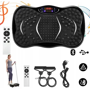 Masážní přístroj VIBRAČNÍ PLOŠINA VIBRAČNÍ TRÉNINKOVÝ MASÁŽNÍ PŘÍSTROJ S DÁLKOVÝM OVLÁDÁNÍM