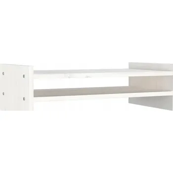 Podstavec pod monitor Podstavec pod monitor z masivního borovicového dřeva s prostorem pro příslušenství