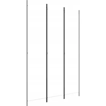 Paraván Paraván bílý 3dílný 150x220 cm - textil 100% polyester