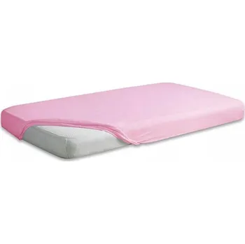 Prostěradlo Prześcieradło JERSEY Premium s gumou 160x200 Růžové