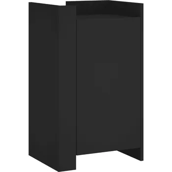 Komoda Klasická Černá Komoda 45 x 35 x 75 cm Materiál: Dřevotříska