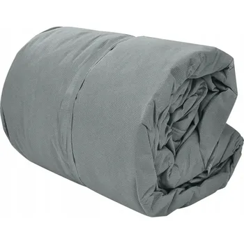 Plachta na motorové vozidlo Ochranná plachta na karavan, voděodolná, UV ochrana, šedá, 701x250x220 cm