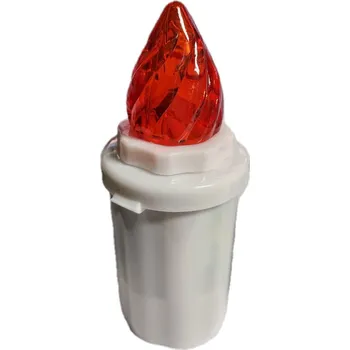 Svíčka Elektrická svíčka Hřbitovní Svíčka ZE10 LED 15 cm