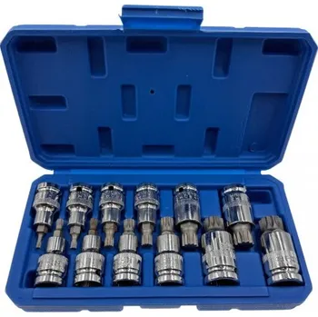 Gola sada Nástrčné klíče spline M4-M20 12 dílná 1/2" sada FT01222