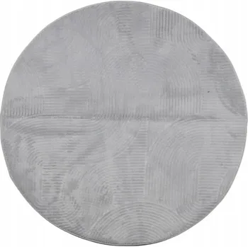 Koberec Koberec IZA 3D Geometrický 100 cm Šedý Protiskluzový