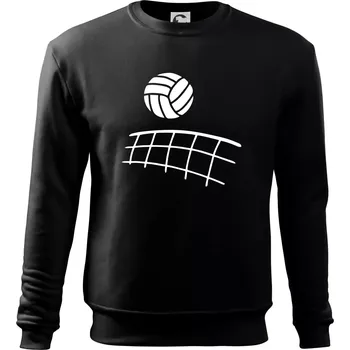 Chlapecké tričko Volejbalová síť - Mikina Essential dětská - 158 cm/12 let ( Černá )