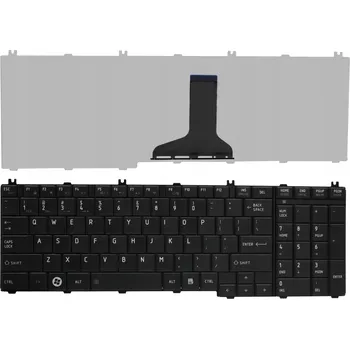Náhradní klávesnice pro notebook Klávesnice Toshiba Satellite C650 C655 C660 C675 C665 L650 L655 L750 L750D