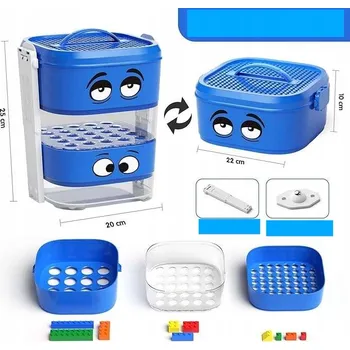 ostatní stavebnice Stavebnice, 197 dílků k třídění, 6+