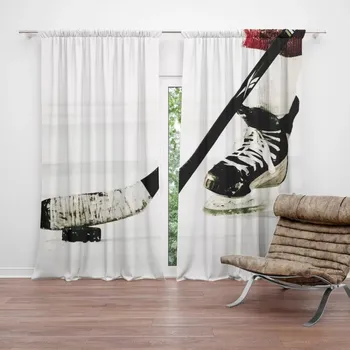 Závěs Sablio Závěs Hokej: 2ks 140x250cm