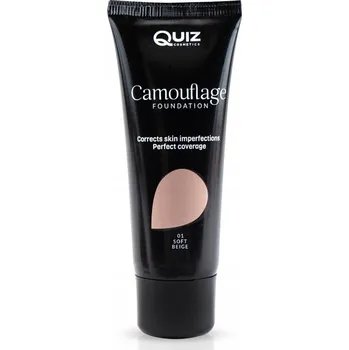Make-up Camouflage Foundation krycí podkladová báze obohacený o vitamín E N01 Soft Beige