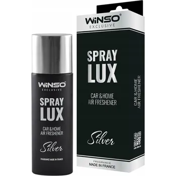 Vůně do auta Vůně Parfém Interiéru Auta Pokoje Domácí WINSO LUX SPRAY Silver