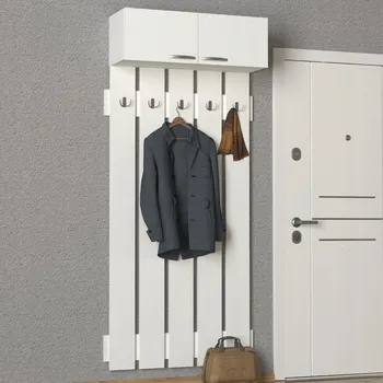 Věšák QUIDY závěsný věšák, bílá