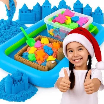 kinetický písek Kinetický písek Piccolo 1 barva, 3,2 kg