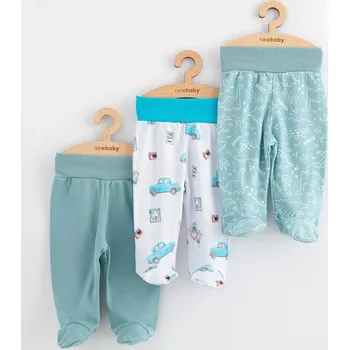 Dupačky Dětské polodupačky NEW BABY Classic II, 3 ks, chlapec, vel. 62 (3–6 měsíců)