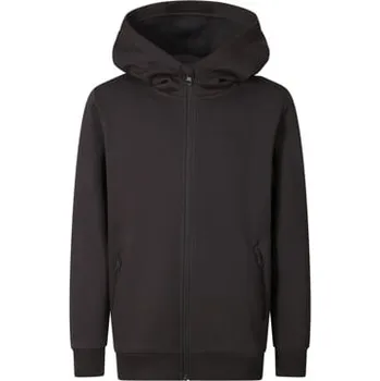 Chlapecká mikina ORIGINAL FIT ZIP HOODY JR dětská mikina antracit 140/146