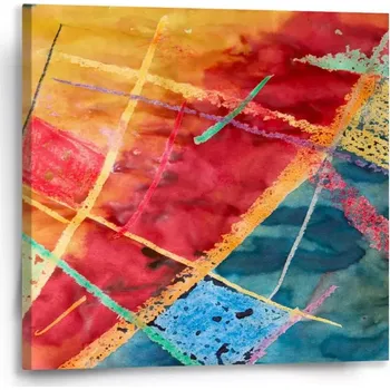 Obraz Sablio Obraz Barevné čáry - 50x50 cm