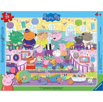 Puzzle Ravensburger puzzle Prasátko Peppa 39 dílků