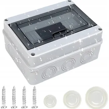 Rozvaděč ROZVADĚČ NÁSTĚNNÝ HERMETICKÝ IP65 ROZVADĚČ