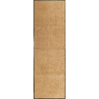 Rohožka Protiskluzová, savá rohožka krémové barvy 180 x 60 cm, PVC