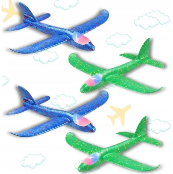 STYROPOROVÉ LETADLO KLZÁK VELKÁ SADA 4ks