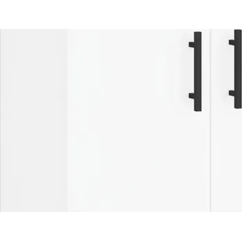 Koupelnový nábytek Nástěnná skříňka z dřevotřísky, bílá, 60x31x60 cm